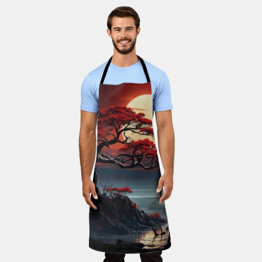 Bonsai Tree Schürze (Getragen)