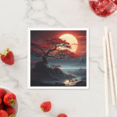 Bonsai Tree Serviette (Beispiel)