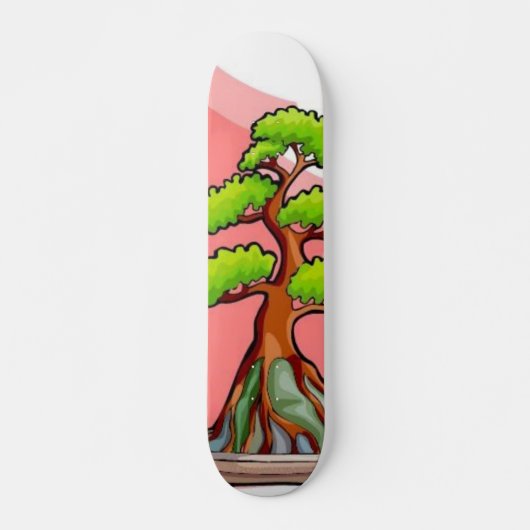 Bonsai Tree Skateboard (Vorne)