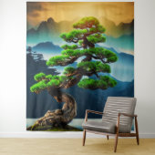 Bonsai Tree Tapestry Wandteppich (Beispiel)