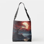 Bonsai Tree Tragetaschen Mit Langen Trägern (Rückseite)