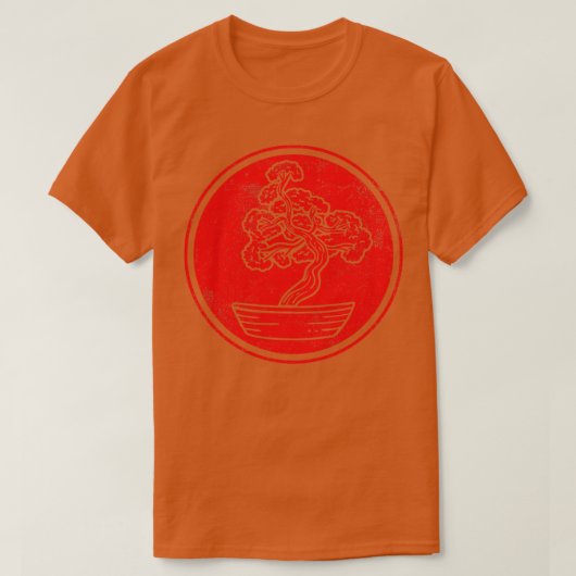 Bonsai Tree Vintag T-Shirt (Design vorne)