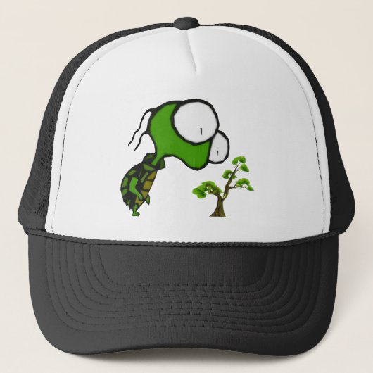 Bonsai Turtle Hat Truckerkappe (Vorderseite)