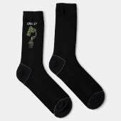 Bonsai Typ lustiges Zitat für Bonsai Liebhaber Socken (Rechts)