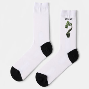 Bonsai Typ lustiges Zitat für Bonsai Liebhaber Socken