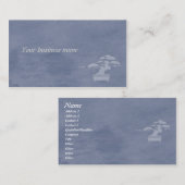 Bonsai Visitenkarte (Vorne/Hinten)