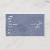 Bonsai Visitenkarte (Rückseite)