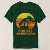 Bonsai Whisperer Funny Japanese Bonsai Tree Lover T-Shirt (Design vorne)