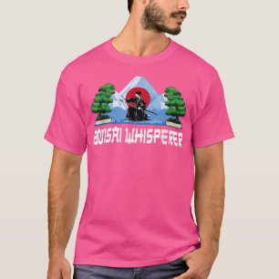 Bonsai Whisperer Japanischer Kulturgarten Garten T-Shirt