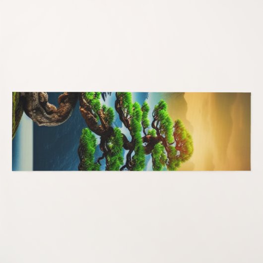 Bonsai Yoga Mat Yogamatte (Vorderseite (Horizontal))