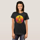 Bonsai.Zen Budda I.Let Go Meditation Yin Yang T-Shirt (Vorne ganz)