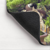 Bonsais/chinesische eingemachte Landschaft Mousepad (Ecke)