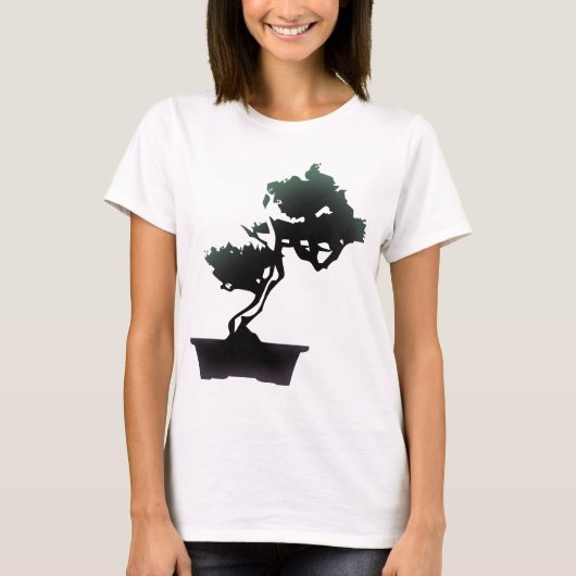 Bonsais-Farbe T-Shirt (Vorderseite)