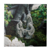 Bonsais-Figürchen Fliese (Vorderseite)