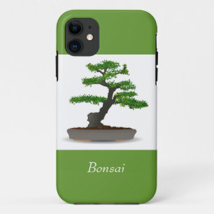 Bonsais-japanischer Miniaturbaum mit Blatt-Punkten Case-Mate iPhone Hülle