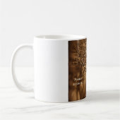 Bonsais-u. Konfuzius-Güte-Zitat Kaffeetasse (Links)