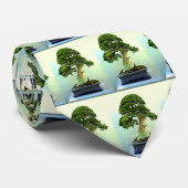 Bonsais-Zypresse-Baum Krawatte (Gerollt)