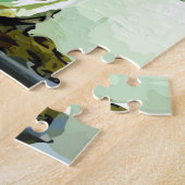 Bonsais-Zypresse-Baum Puzzle (Seite)