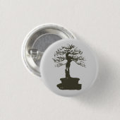 Bonsaisbaum Button (Vorne & Hinten)