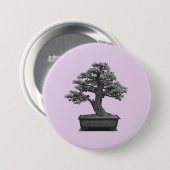 Bonsaisbaum Button (Vorne & Hinten)