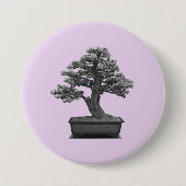 Bonsaisbaum Button (Vorderseite)