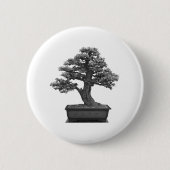Bonsaisbaum Button (Vorderseite)