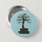 Bonsaisbaum Button (Vorne & Hinten)