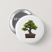 Bonsaisbaum Button (Vorne & Hinten)