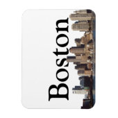 Bonston, MA Skyline mit Boston im Sky Magnet (Vertikal)
