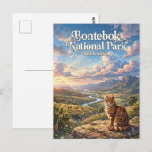 Bontebok-Nationalpark Südafrika Postkarte (Vorne/Hinten)