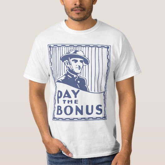 Bonus Army T-Shirt (Vorderseite)