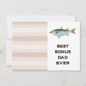 Bonus Dad Feiertagskarte (Vorderseite)