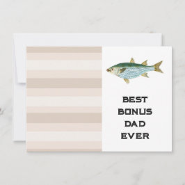 Bonus Dad Feiertagskarte