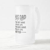 Bonus Dad Mattglas Bierglas (VorderseiteRechts)