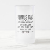 Bonus Dad Mattglas Bierglas (Mittel)