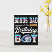 Bonus Dad Of The Birthday Boy Baseball Ice Cream D Karte (Gelbe Blume)