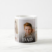 Bonus-Daddy-5-Foto-Collage Kaffeetasse (Mittel)