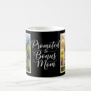 Bonus-Mama Befördert Elegante Kursivschrift Zwei F Kaffeetasse