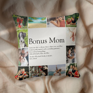 Bonus-Mama-Definition 12-Foto-Collage Kissen