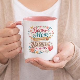 Bonus-Mama dem Titel nach, Mama von Herzen am Mutt Tasse