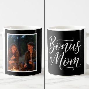Bonus-Mama Elegant Cursive 1 Benutzerdefiniertes F Kaffeetasse