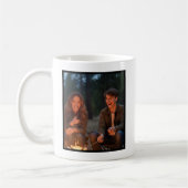 Bonus-Mama Elegant Kursive 1 Benutzerfoto Kaffeetasse (Links)