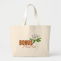 BONUS MaMa Floral Tote Bag - Proud & Loving Gesche Jumbo Stoffbeutel
