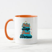 Bonus-Mama-Geschenkdesign-Typografie Tasse (Links)
