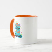 Bonus-Mama-Geschenkdesign-Typografie Tasse (Vorderseite Links)