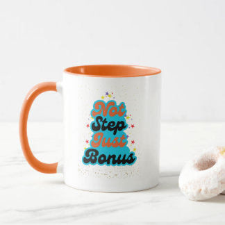 Bonus-Mama-Geschenkdesign-Typografie Tasse