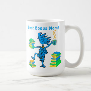 Bonus Mama! Liebe Books Kaffeezubereitung Tasse