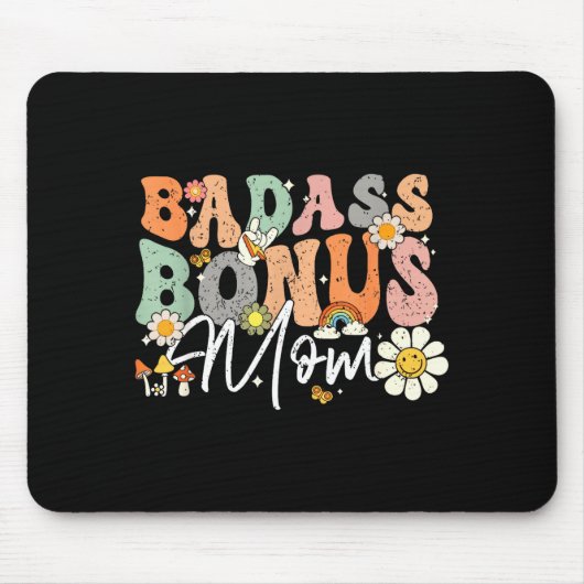Bonus-Mama lustige Stiefmutter Muttertag Mousepad (Vorne)