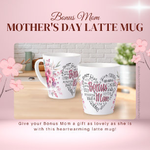 Bonus Mama Muttertag Latte Tasse