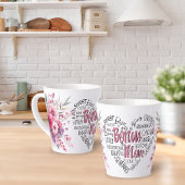 Bonus Mama Muttertag Latte Tasse